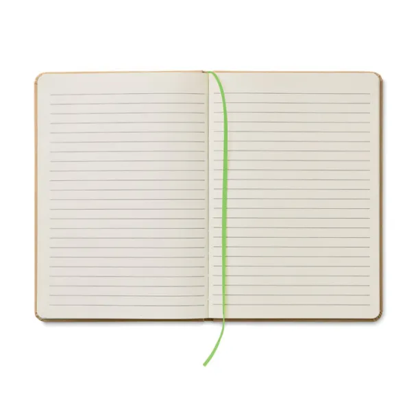 EVERWRITE notes od recikliranog kartona, A5 Limeta
