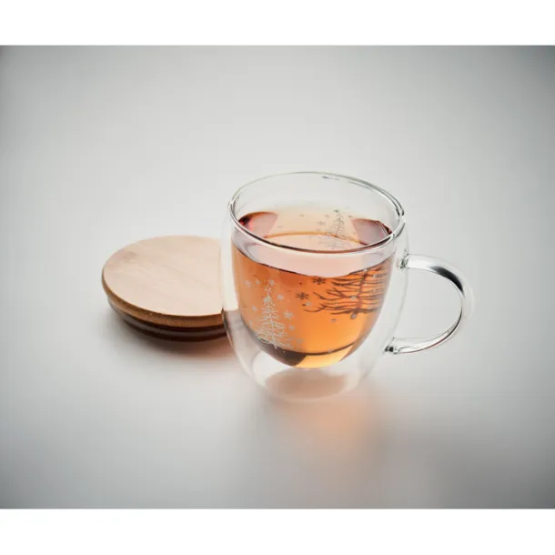 SIAN Double wall borosilicate mug Transparent