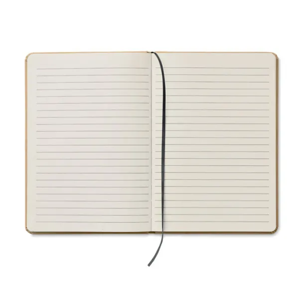 CARATIL notes od recikliranog kartona, A5 Crna