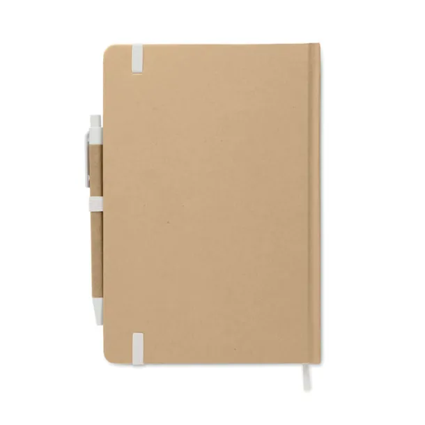 CARATIL notes od recikliranog kartona, A5 Bijela