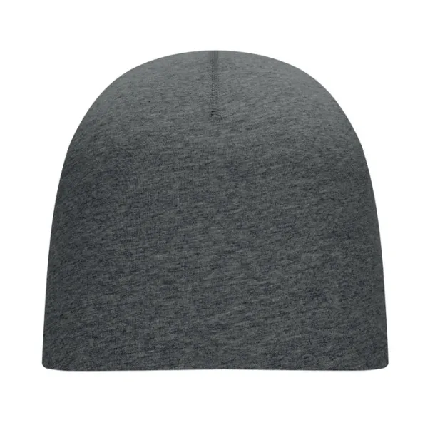 LIGHTY Unisex beanie in cotton Stone Grey