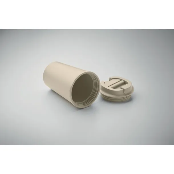 BEIBAKU PLA double wall tumbler 350ml Beige
