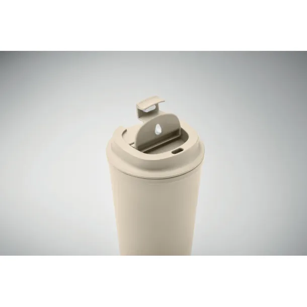 BEIBAKU putna šalica od PLA materijala, 350 ml Bež
