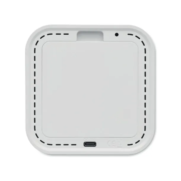 LUCE Recycled ABS/RPET alarm clock White