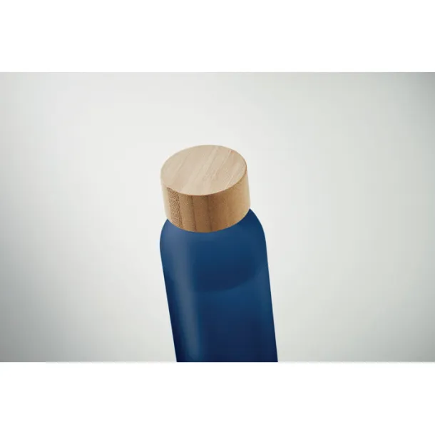 ABE Frosted glass bottle 500ml Transparent Blue