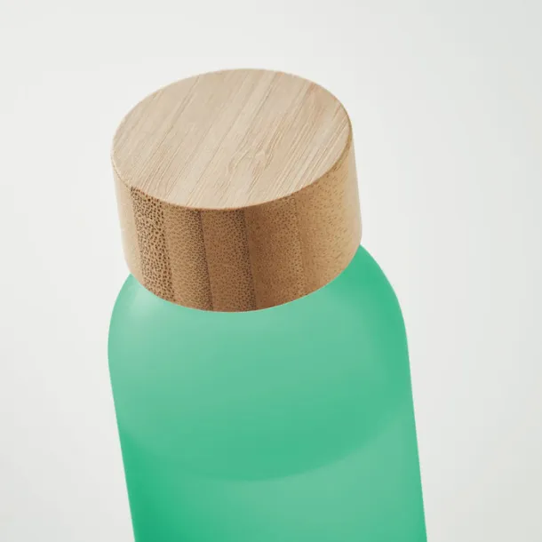 ABE Frosted glass bottle 500ml Transparent Green