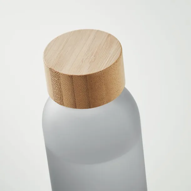 ABE Frosted glass bottle 500ml Transparent Grey