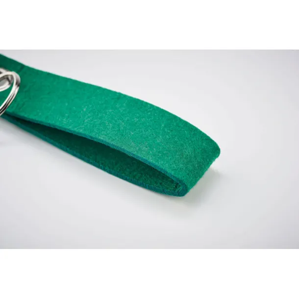 SUORA RPET felt keyring Green