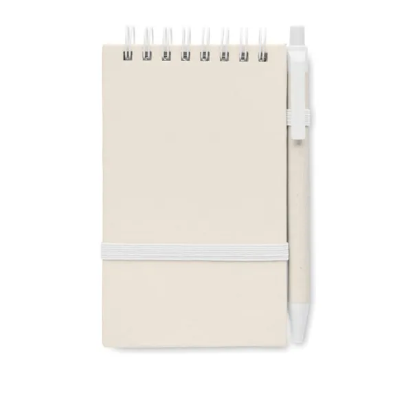 MITO SET notes set od kartona mlijeka, A6 Bijela