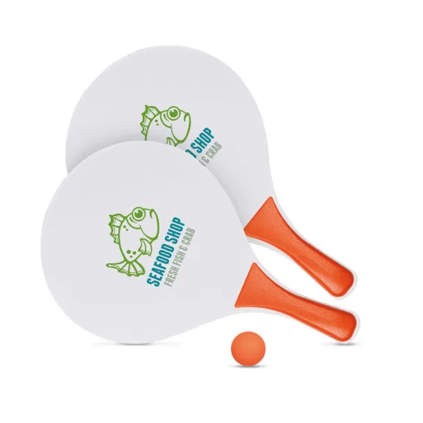 MATCH Beach tennis set Orange