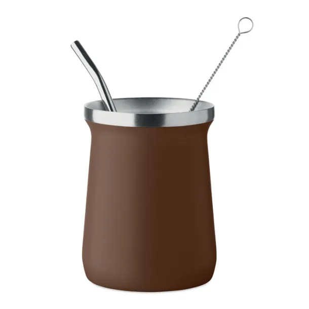MIYERBA Yerba mate tea cup Brown