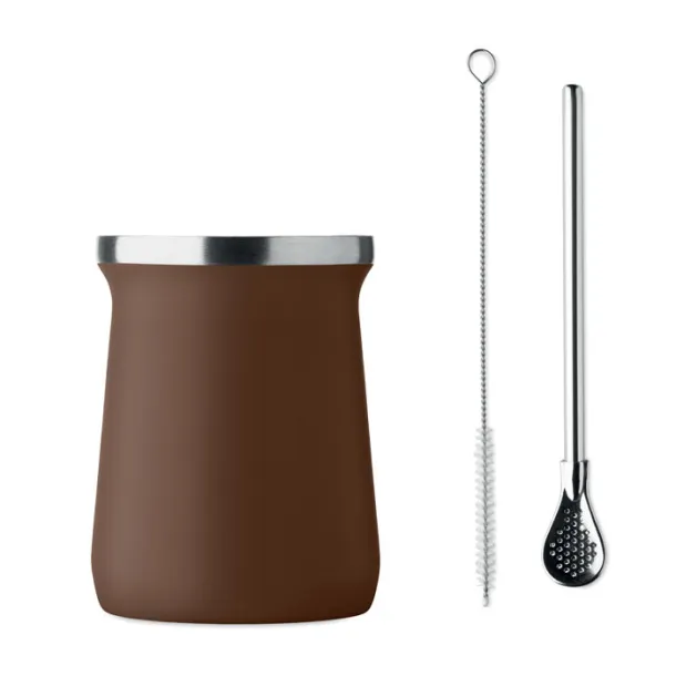 MIYERBA Yerba mate tea cup Brown