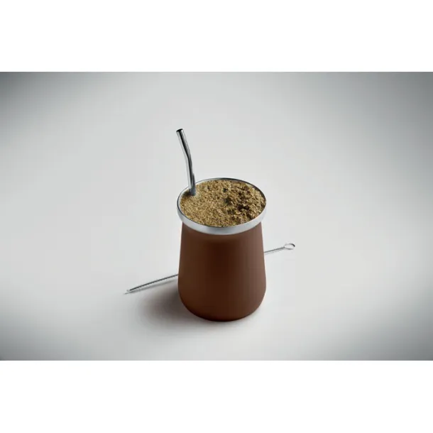 MIYERBA Yerba mate tea cup Brown