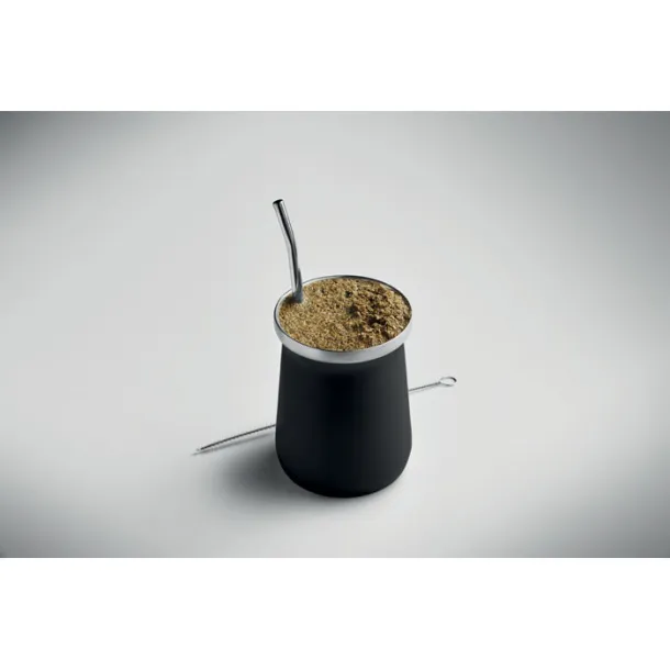 MIYERBA Yerba mate tea cup Black