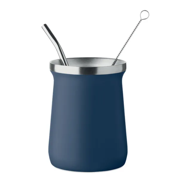 MIYERBA Yerba mate tea cup French navy