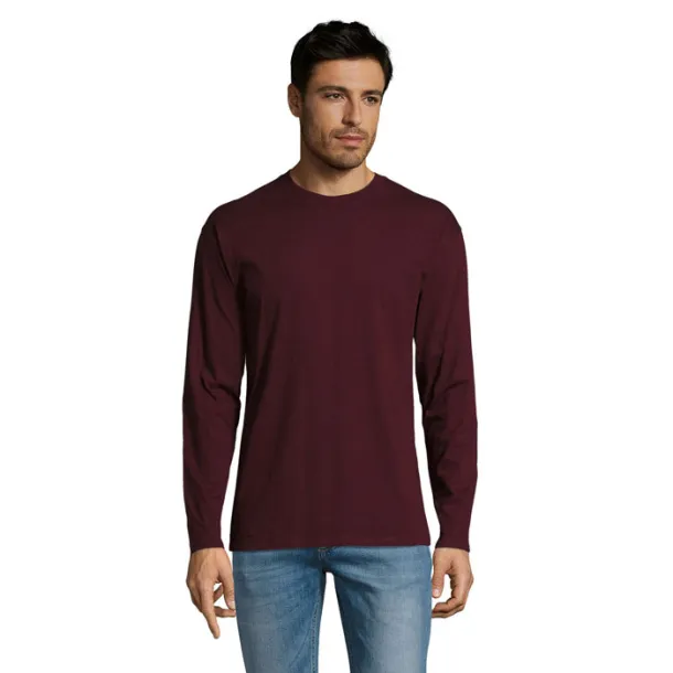 MONARCH MONARCH-MEN TSHIRT-150g oxblood