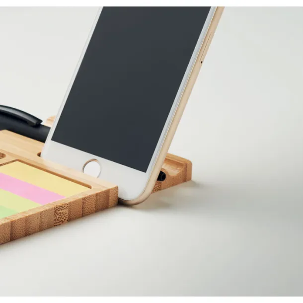 TREVIS Bamboo desk phone stand Wood
