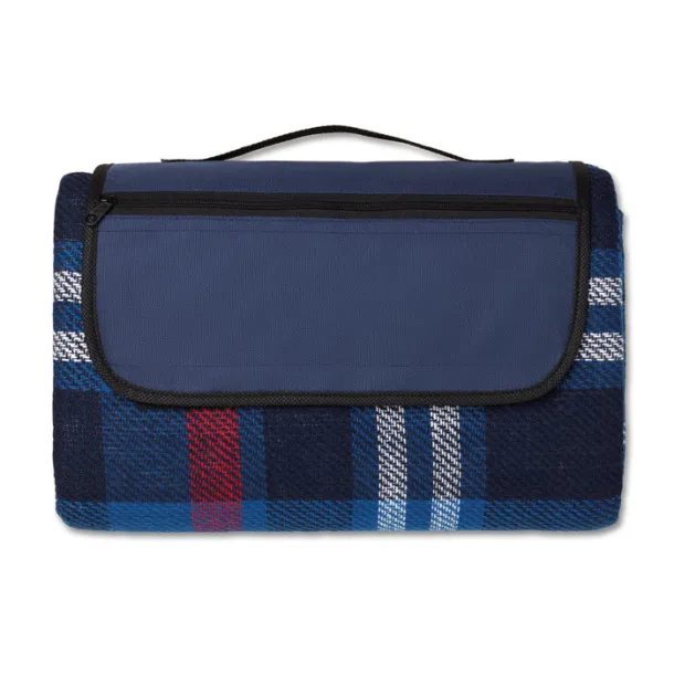 CENTRAL PARK Acrylic picnic blanket Blue