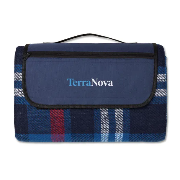 CENTRAL PARK Acrylic picnic blanket Blue