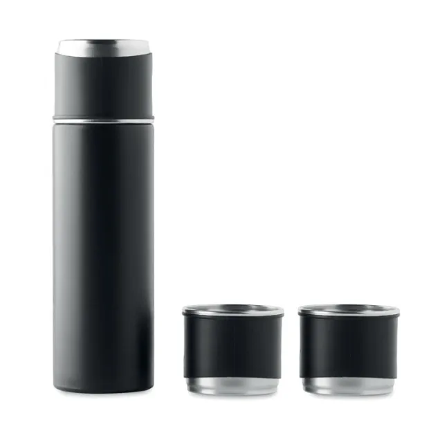 SHARM termos set - boca, 420 ml i šalice, 150 ml Crna