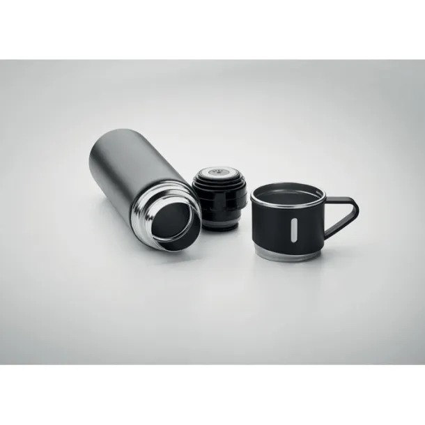SHARM termos set - boca, 420 ml i šalice, 150 ml Crna