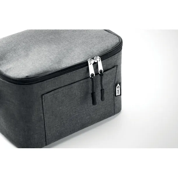 CUBA 600D RPET Cooler bag for cans Black
