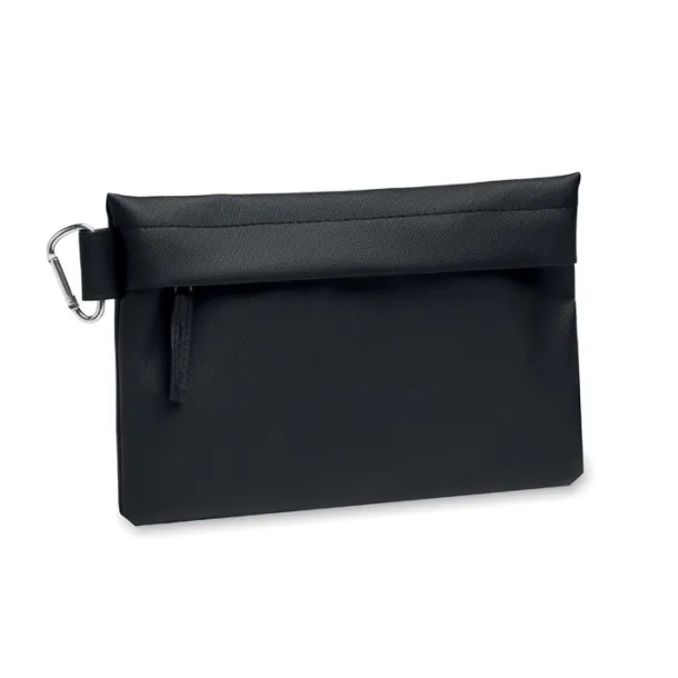 CARRY Organizer pouch in 600D RPET Black