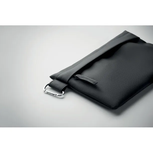 CARRY Organizer pouch in 600D RPET Black