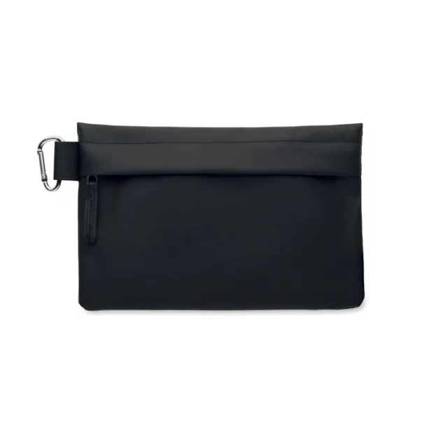 CARRY Organizer pouch in 600D RPET Black