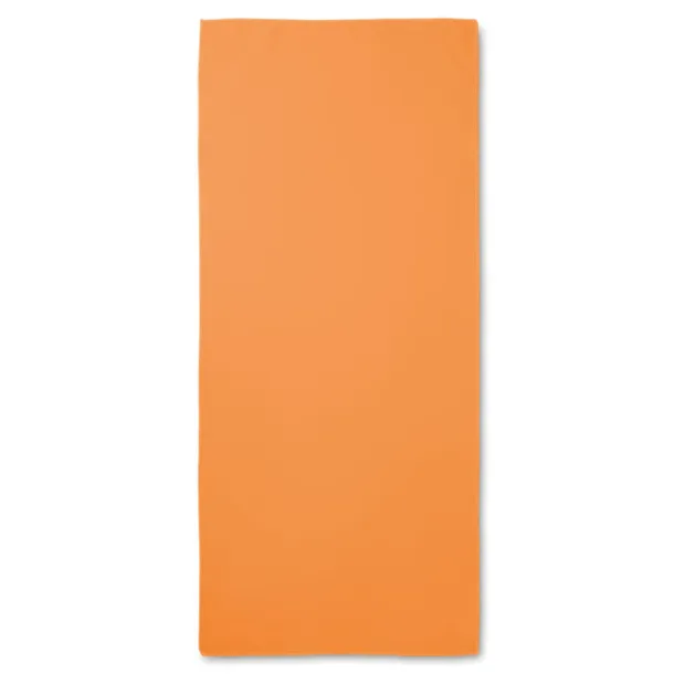 TUKO Sports towel with pouch Orange