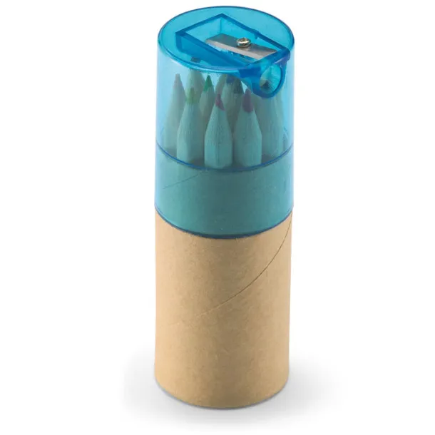 LAMBUT 12 coloured pencils Transparent Blue