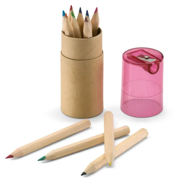 LAMBUT 12 coloured pencils Transparent Red