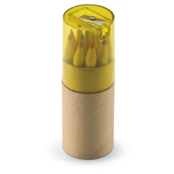 LAMBUT 12 coloured pencils Transparent Yellow