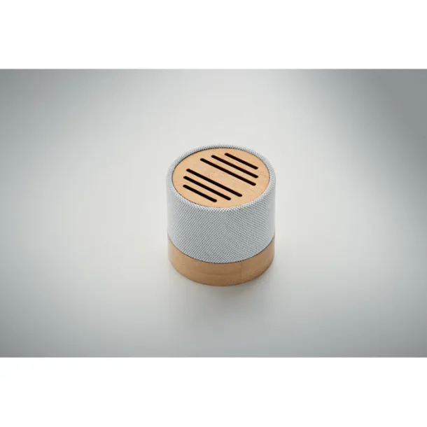 BOOL Bamboo RPET wireless speaker White