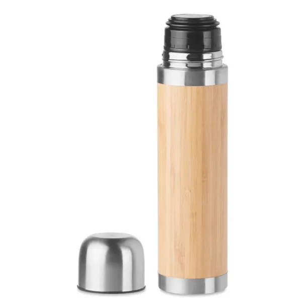 CHAN BAMBOO termosica prekrivena bambusom, 400 ml Drvo