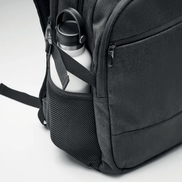 HANA 600D RPET laptop backpack Black