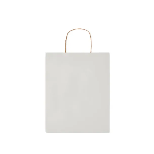 PAPER TONE M papirnata poklon vrećica srednje veličine 90 gr/m² Bijela