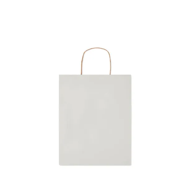 PAPER TONE M papirnata poklon vrećica srednje veličine 90 gr/m² Bijela
