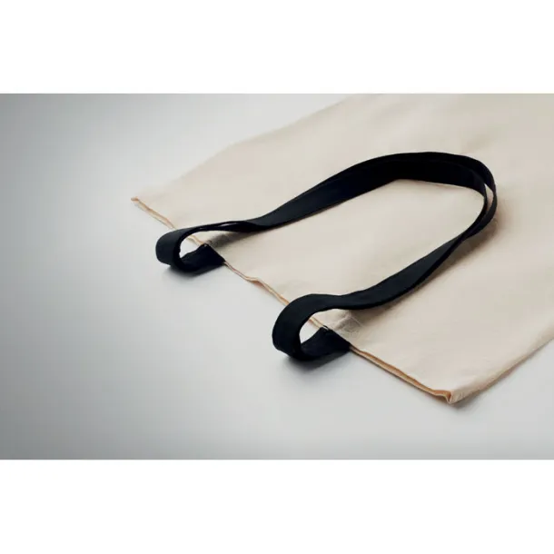ZEVRA 140 gr/m² Cotton shopping bag Black