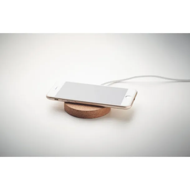 KOKE Round wireless charging pad Beige