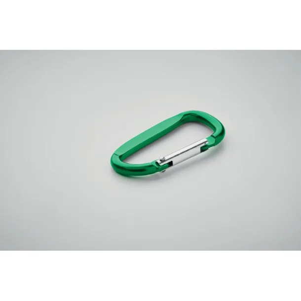 GANCHO Karabiner kopča od aluminija Zelena