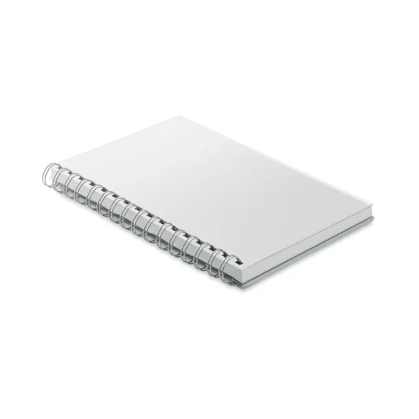 ANOTATE RPET spiralni notes, A5 Bijela