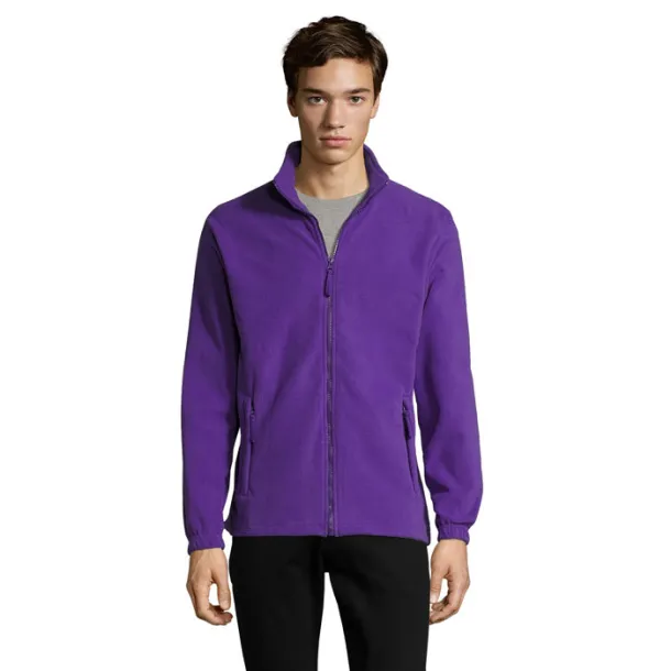 NORTH MEN FL JACKET-300g Dark purple