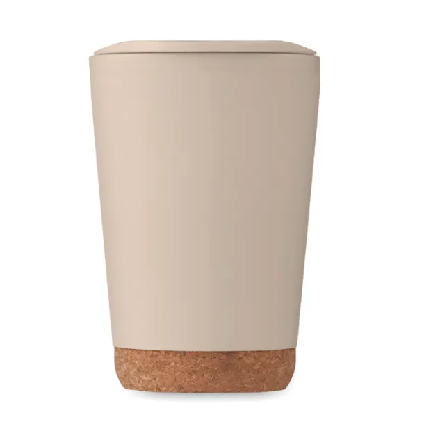 CO Double wall tumbler 300 ml Beige