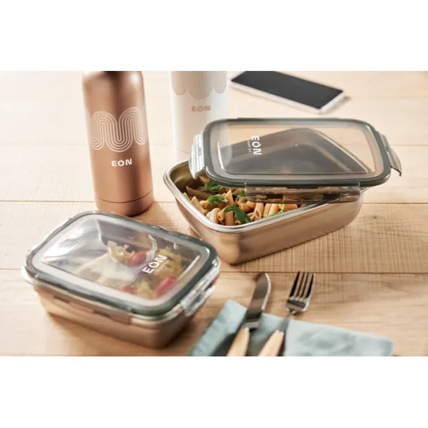 LOX Lunch box 850 ml Transparent Grey