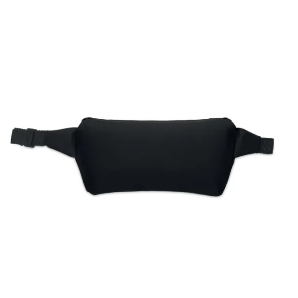 BANGKOK WAIST torbica za oko struka od 600D RPET-a Crna