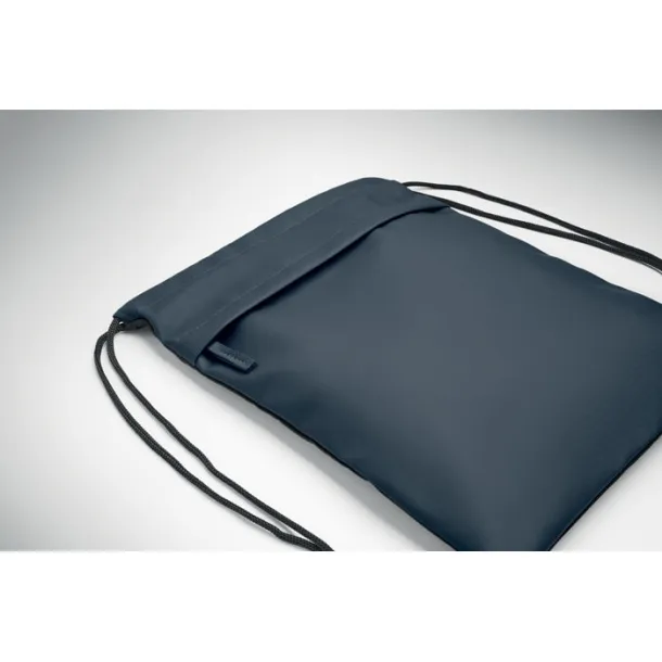 BANGKOK BAG Drawstring bag in 600D RPET Blue
