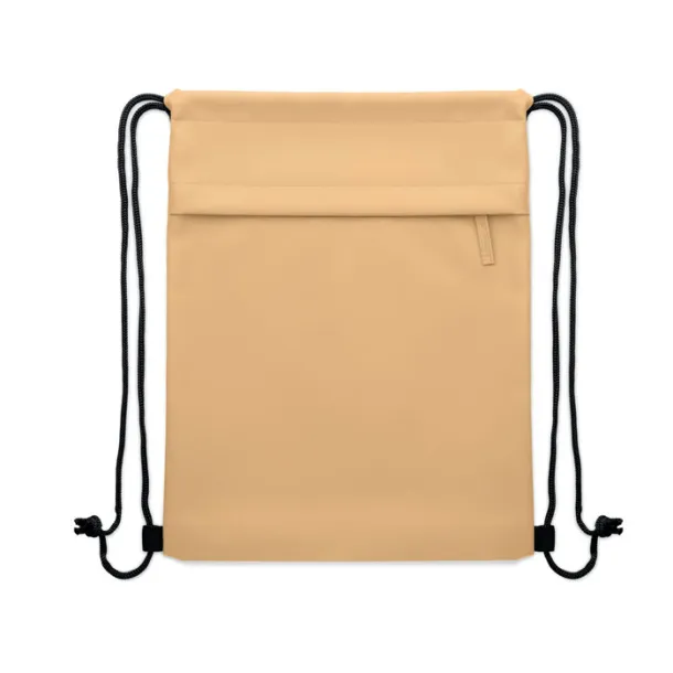 BANGKOK BAG Drawstring bag in 600D RPET khaki