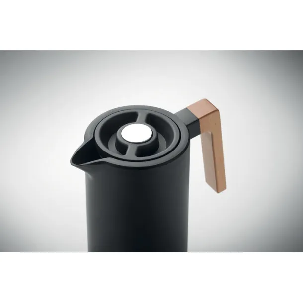 SERVIR Double wall jug 1L Black