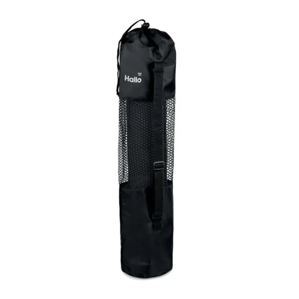 YOGI Joga prostirka EVA 4,0 mm s torbicom Crna